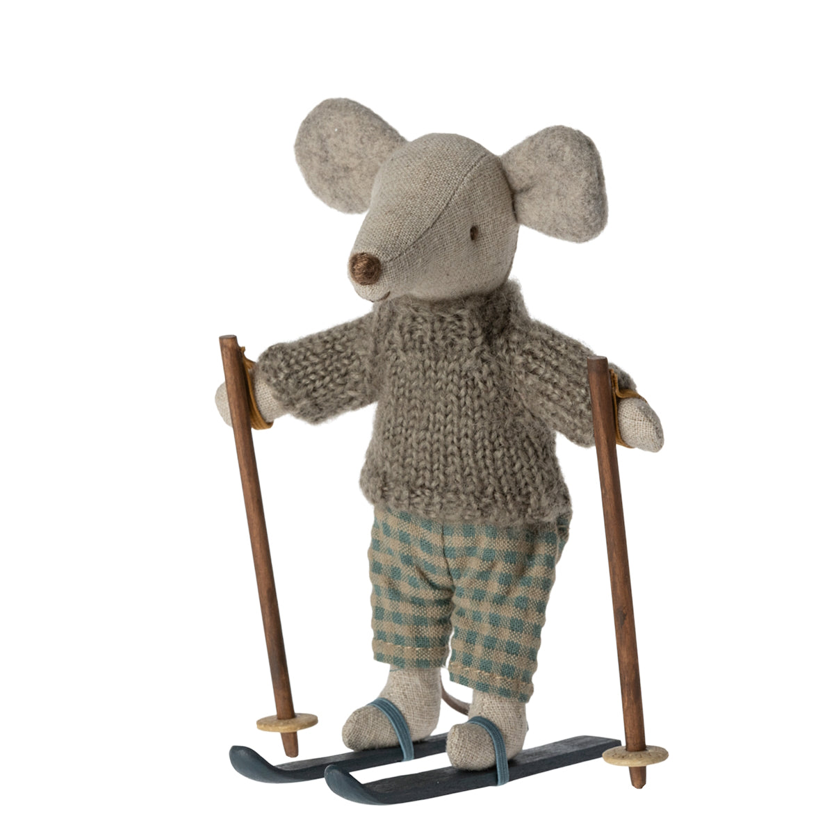 Winter Mouse with Skis Big Brother by Maileg - Friends of K