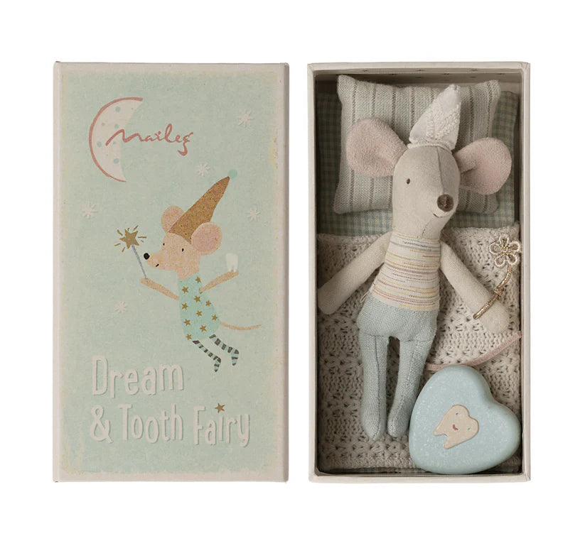 Tooth Fairy Mouse Little Brother in box by Maileg - Friends of K