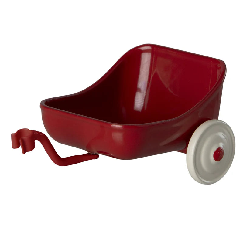Tricycle Trailer Mouse Red by Maileg - Friends of K