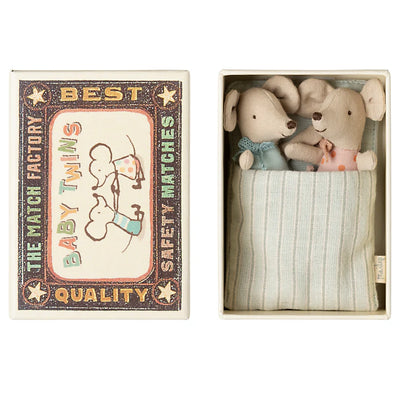 Twins Baby Mice in Matchbox 2025 by Maileg - Friends of K