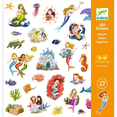 Mermaids Stickers by Djeco - Friends of K