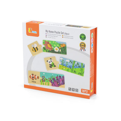 My Home Puzzle Set (24 pc) by Viga Toys - Friends of K