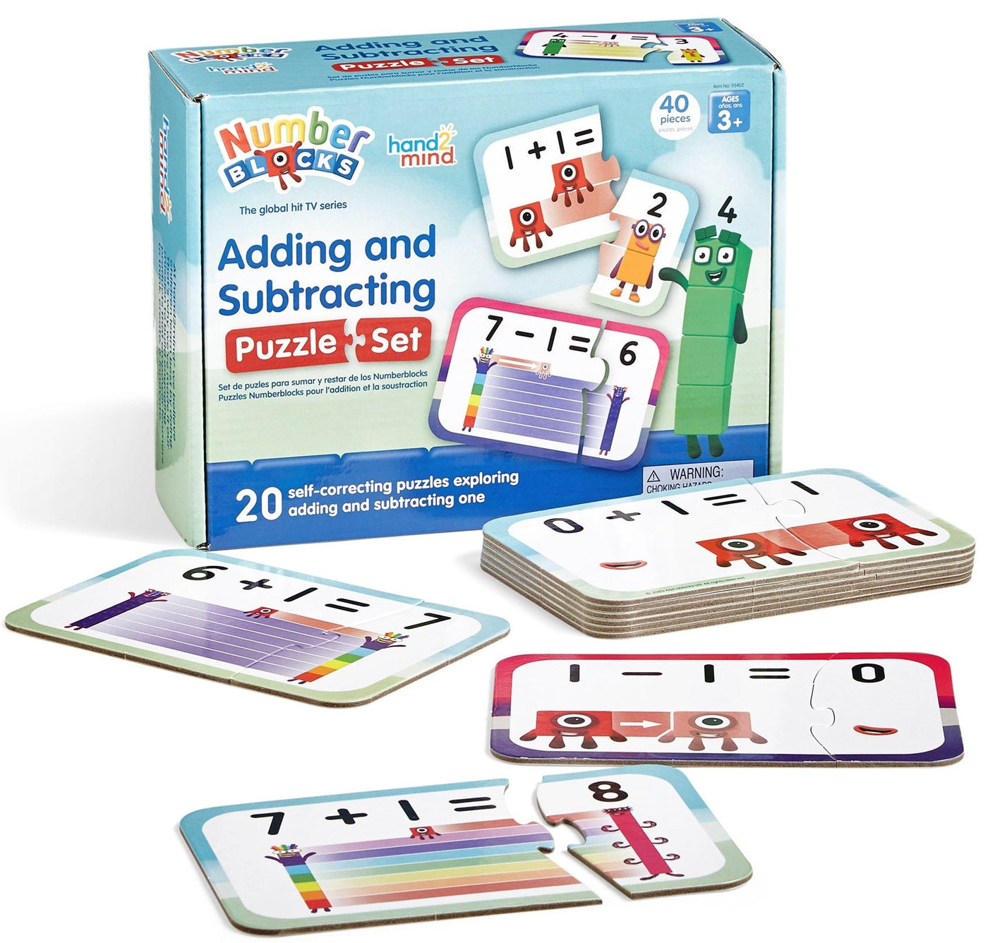 Numberblocks | Adding and Subtracting Puzzle Set by Numberblocks - Friends of K