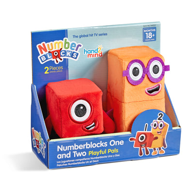 Numberblocks | 1 and 2 Playful Plush Pals by Numberblocks - Friends of K