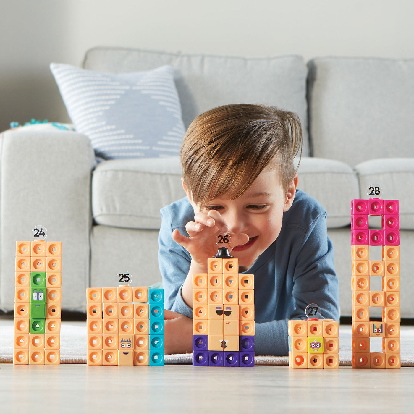 Numberblocks | MathLink Cubes 21-30 Activity Set by Numberblocks - Friends of K