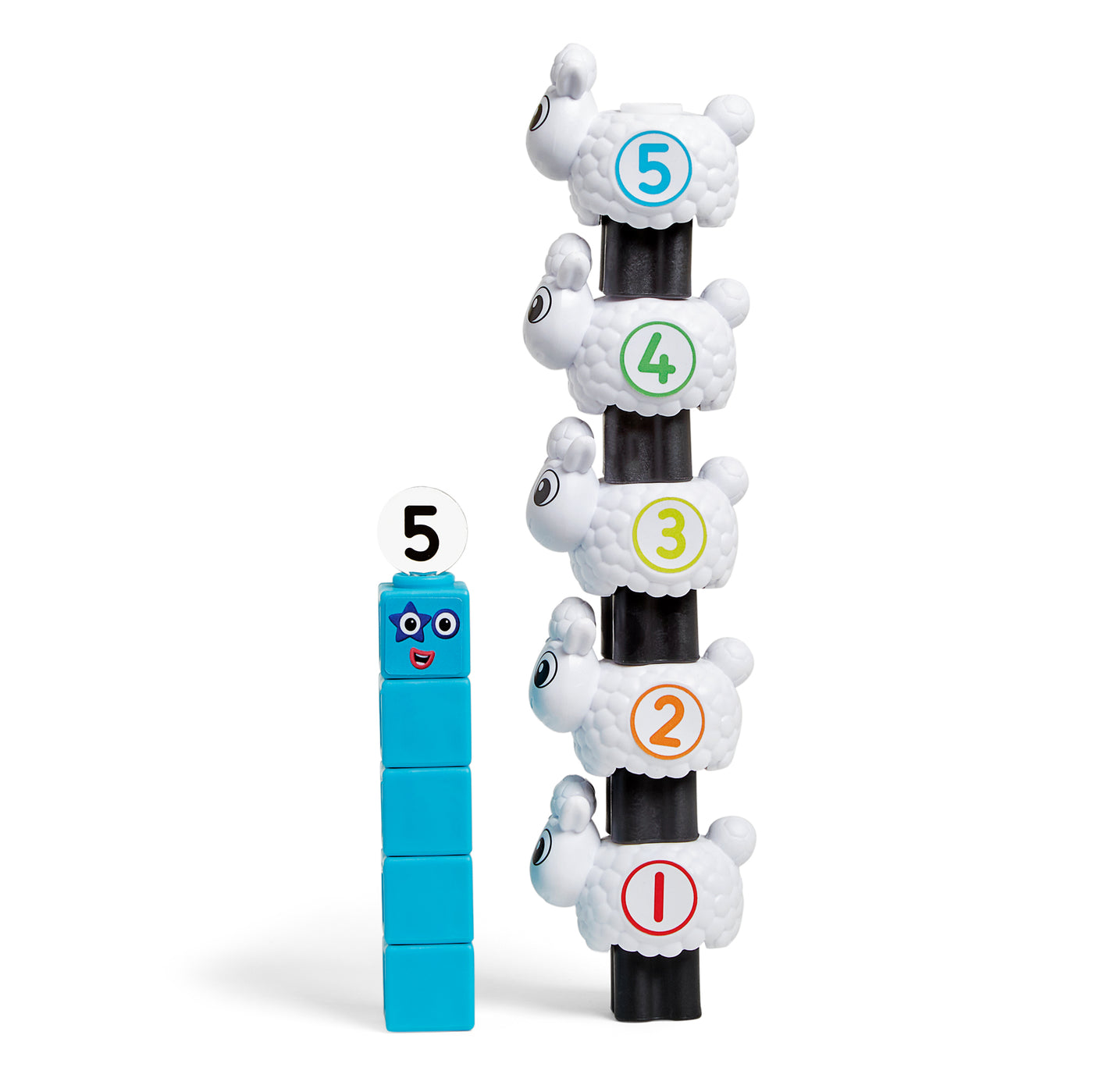 Numberblocks | MathLink Cubes Activity Set Numberblocks Sheep Farm by Numberblocks - Friends of K