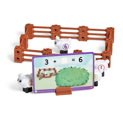 Numberblocks | MathLink Cubes Activity Set Numberblocks Sheep Farm by Numberblocks - Friends of K
