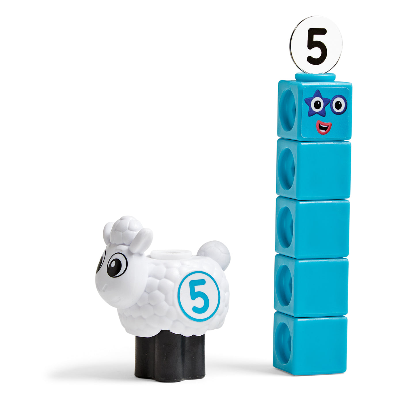 Numberblocks | MathLink Cubes Activity Set Numberblocks Sheep Farm by Numberblocks - Friends of K