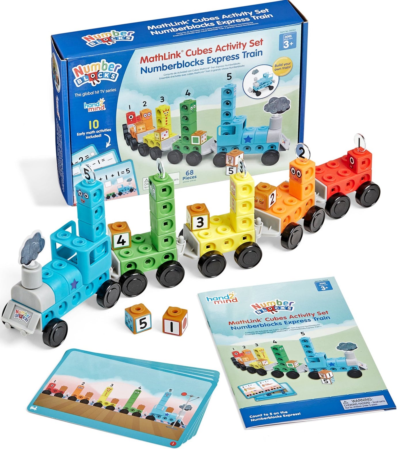 Numberblocks | MathLink Cubes Express Train Activity Set by Numberblocks - Friends of K