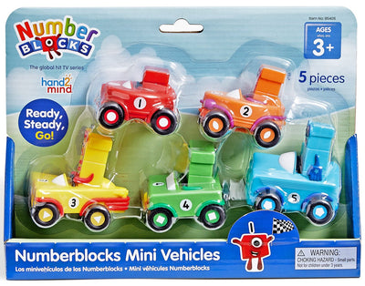Numberblocks | Mini Vehicle Set of 5 by Numberblocks - Friends of K