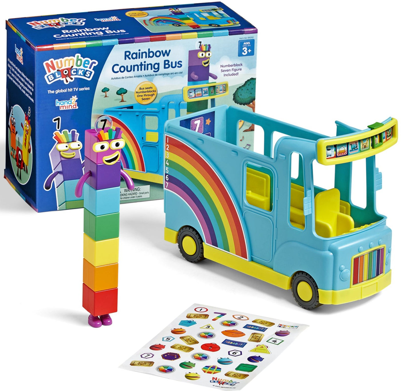 Numberblocks | Rainbow Counting Bus by Numberblocks - Friends of K