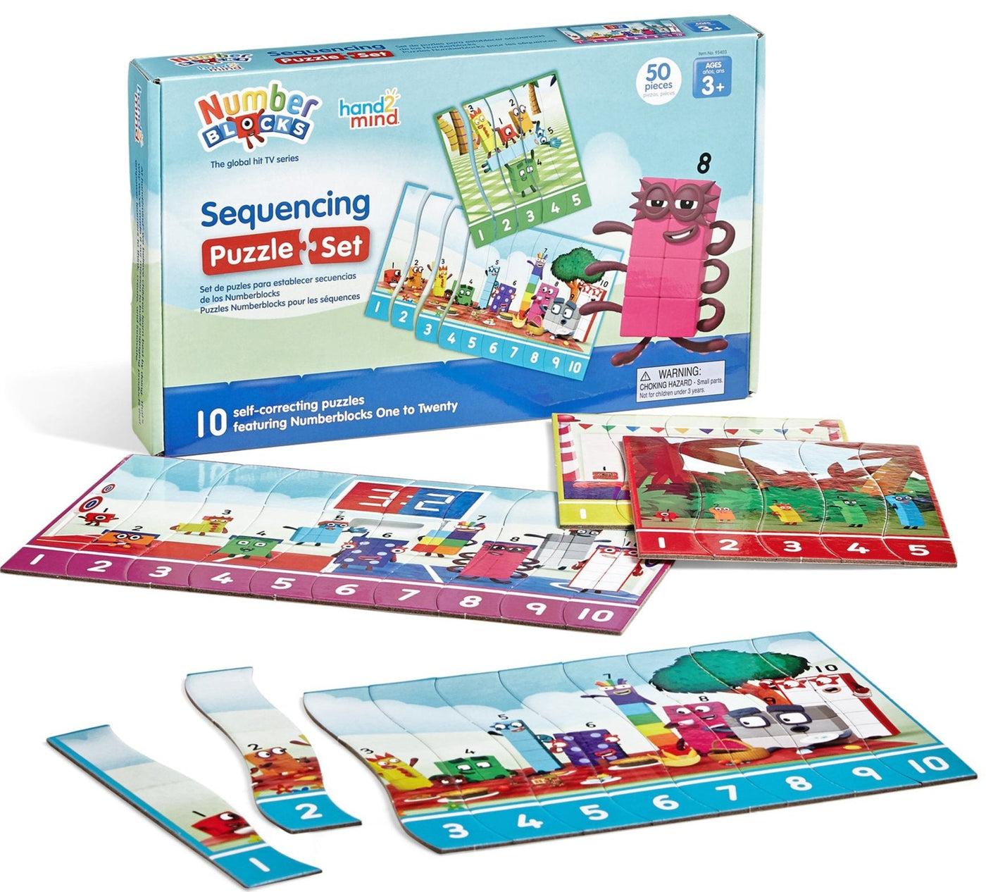 Numberblocks | Sequencing Puzzle Set by Numberblocks - Friends of K