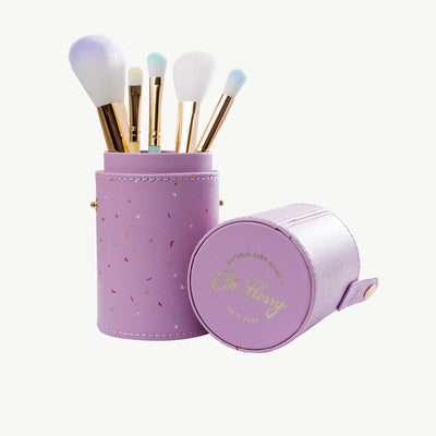 Oh Flossy | 5-Piece Rainbow Makeup Brush Set by Oh Flossy - Friends of K