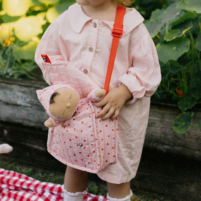 Olli Ella | Carrie Convertible Changing Bag Strawberry by Olli Ella - Friends of K