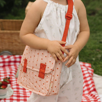 Olli Ella | Carrie Convertible Changing Bag Strawberry by Olli Ella - Friends of K