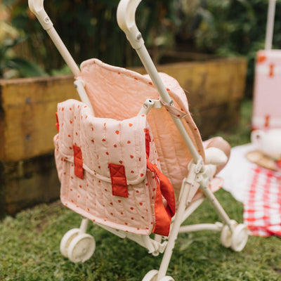 Olli Ella | Carrie Convertible Changing Bag Strawberry by Olli Ella - Friends of K