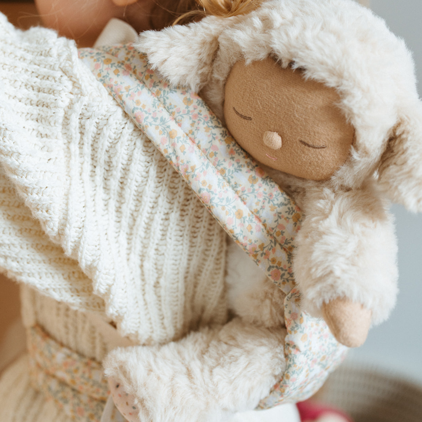 Cozy Dinkum | Lamby Picket (Cream) by Olli Ella - Friends of K