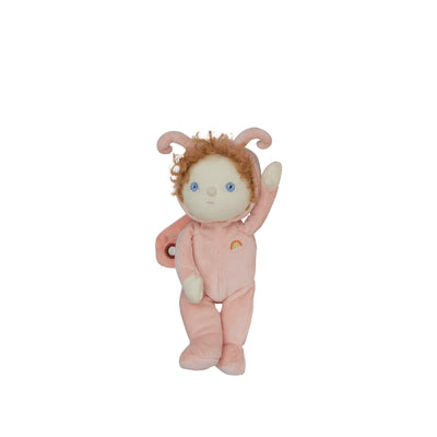 Olli Ella | Dinky Dinkum Backyard Buddies Millie Moth Pink by Olli Ella - Friends of K