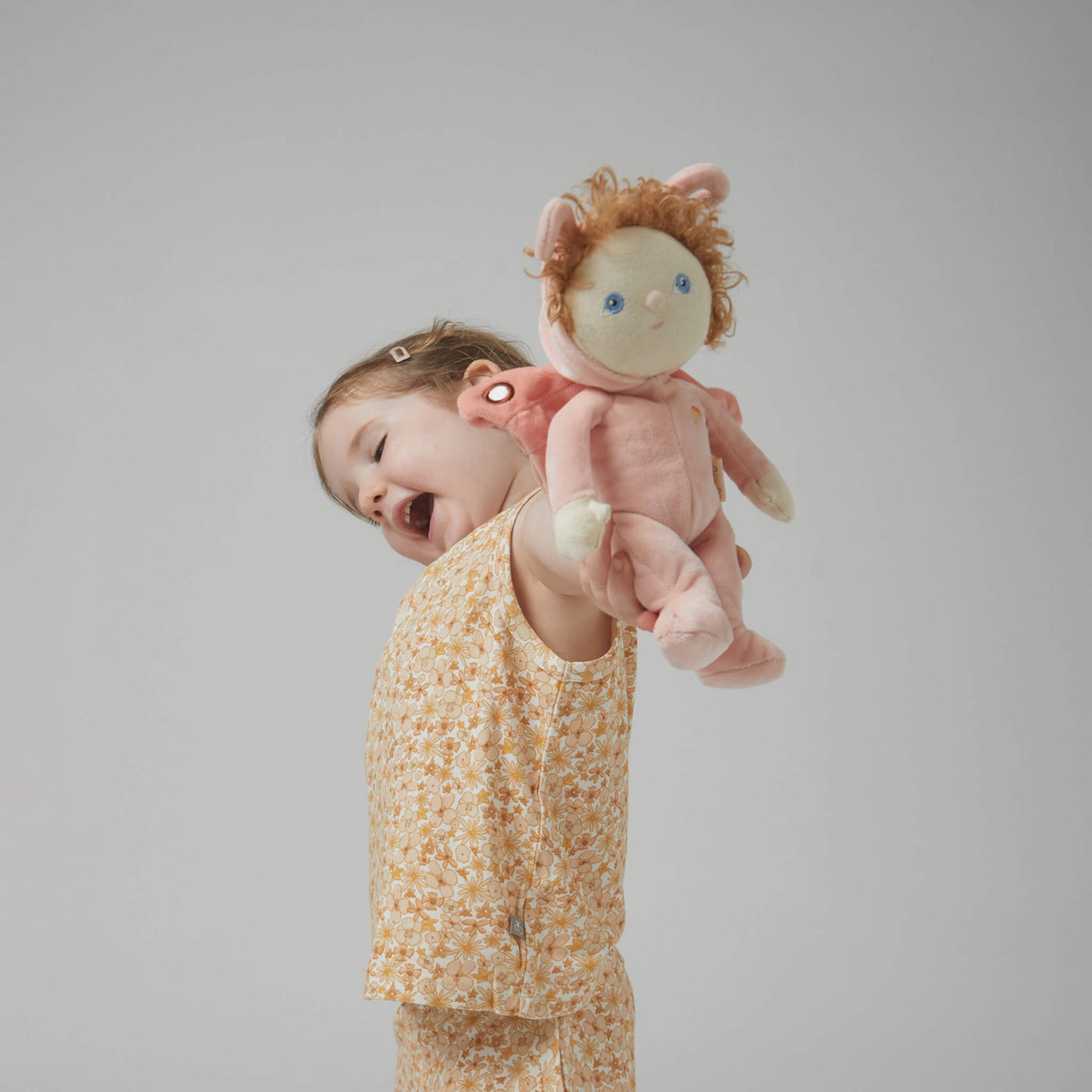 Olli Ella | Dinky Dinkum Backyard Buddies Millie Moth Pink by Olli Ella - Friends of K