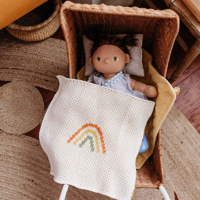 Olli Ella | Dinkum Dolls Rainbow  Blanket Rainbow by Olli Ella - Friends of K