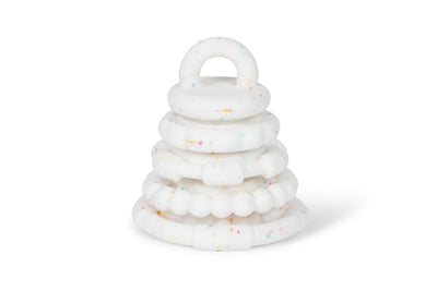 Rainbow Stacker and Teether Toy - Sprinkle by Jellystone - Friends of K