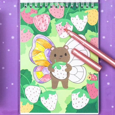 Shimmer Colouring Set - Little Fairy Land by Tiger Tribe - Friends of K