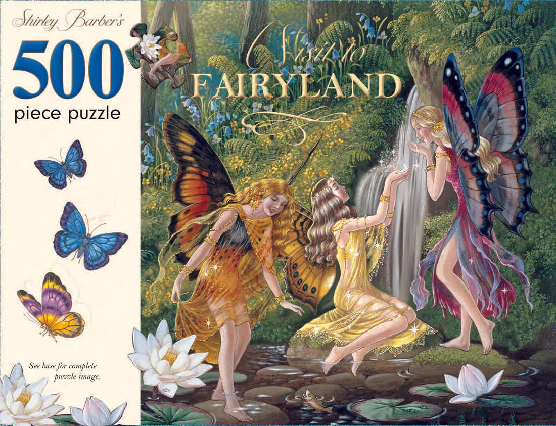 Shirley Barber | A Visit to Fairyland Jigsaw Puzzle (500 piece) by Shirley Barber - Friends of K