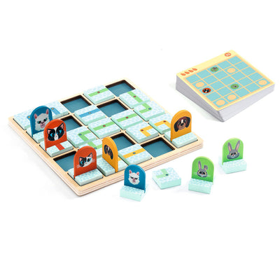 Sologic Game - Path Path Logic (40 challenges) by Djeco - Friends of K
