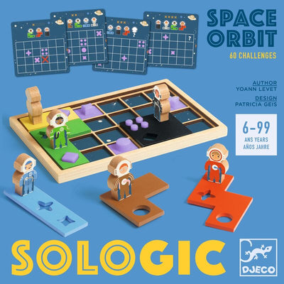 Sologic Game - Space Orbit (60 challenges) by Djeco - Friends of K