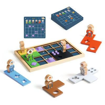Sologic Game - Space Orbit (60 challenges) by Djeco - Friends of K