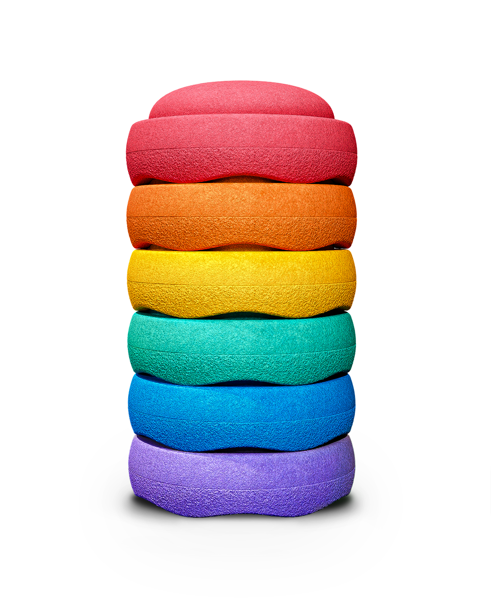 Stapelstein Classic Rainbow Set of 6 by Stapelstein - Friends of K