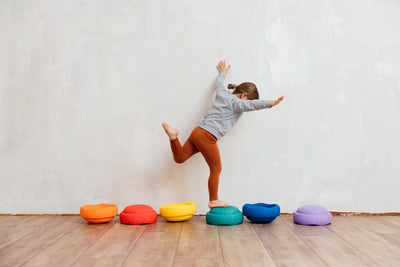 Stapelstein Classic Rainbow Set of 6 by Stapelstein - Friends of K