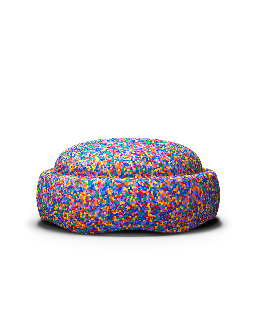 Stapelstein Original Confetti Rainbow Stone by Stapelstein - Friends of K