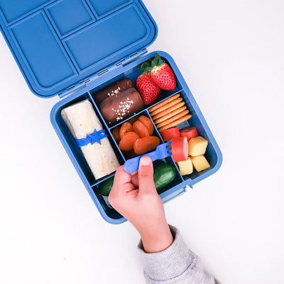 Fork and Spoon Set - Blue by The Lunch Punch - Friends of K