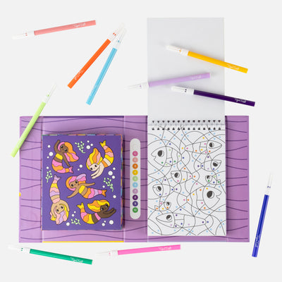 Colour by Numbers - Mermaids and Friends by Tiger Tribe - Friends of K