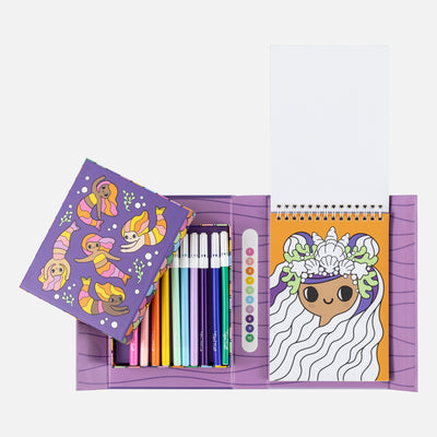 Colour by Numbers - Mermaids and Friends by Tiger Tribe - Friends of K