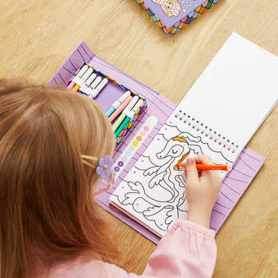 Colour by Numbers - Mermaids and Friends by Tiger Tribe - Friends of K