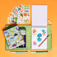 Colouring Set - Dinosaurs by Tiger Tribe - Friends of K