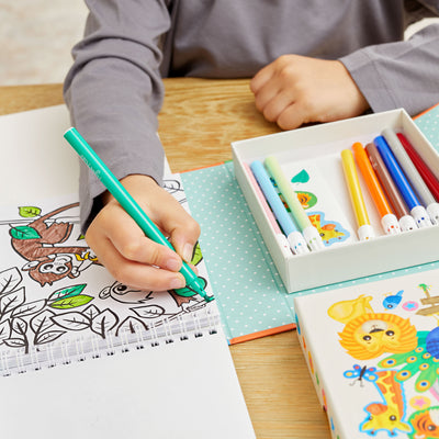 Colouring Set - Zoo by Tiger Tribe - Friends of K