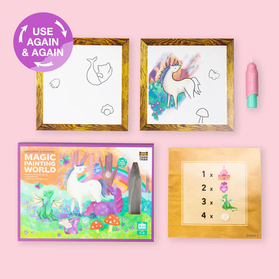 Magic Painting World - Unicorn And Friends by Tiger Tribe - Friends of K