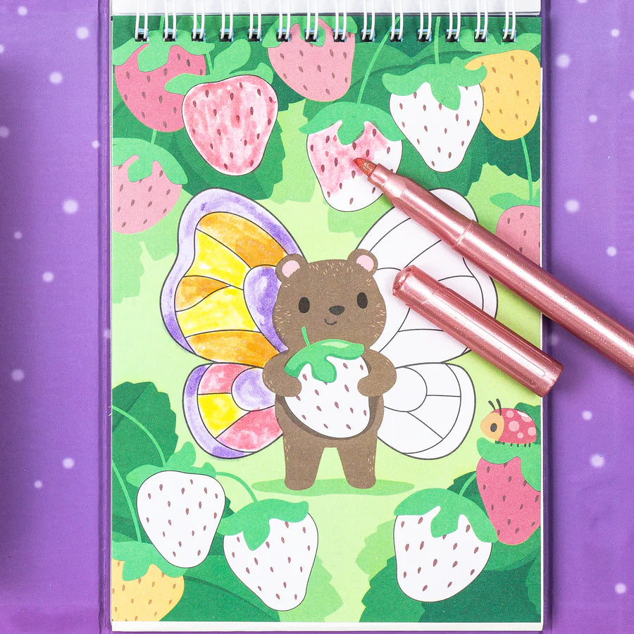 Shimmer Colouring Set - Little Fairy Land by Tiger Tribe - Friends of K