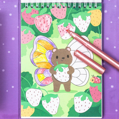 Shimmer Colouring Set - Little Fairy Land by Tiger Tribe - Friends of K