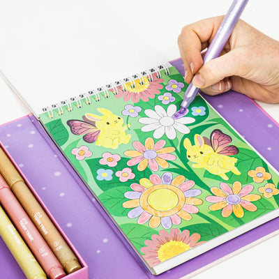 Shimmer Colouring Set - Little Fairy Land by Tiger Tribe - Friends of K