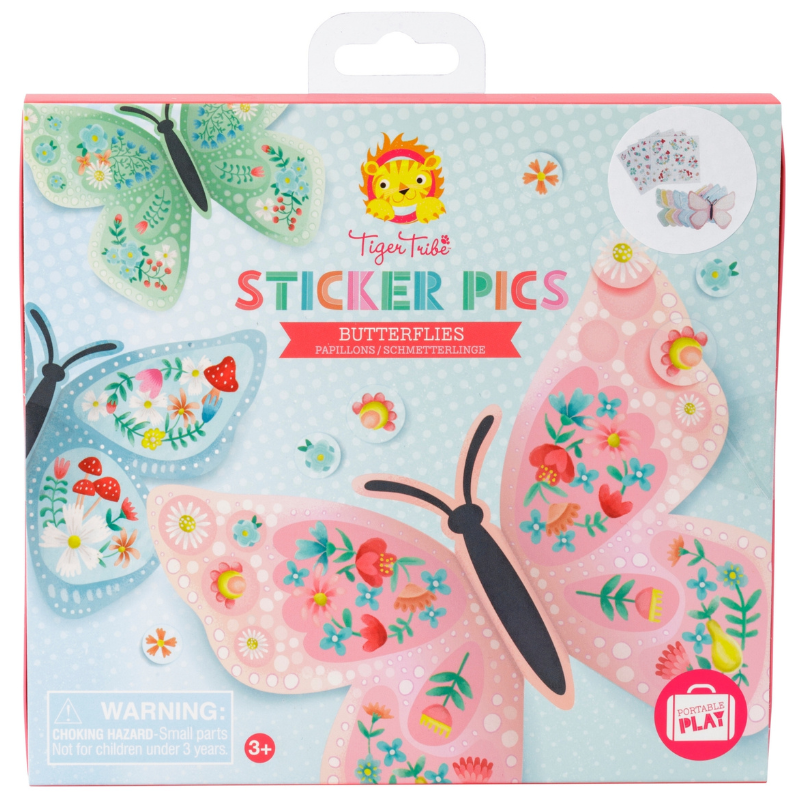 Sticker Pics - Butterflies by Tiger Tribe - Friends of K