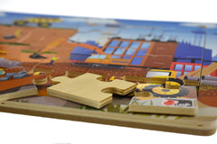 Koala Dream | Construction Site Jigsaw Puzzle (24 piece) by Tooky Toy - Friends of K