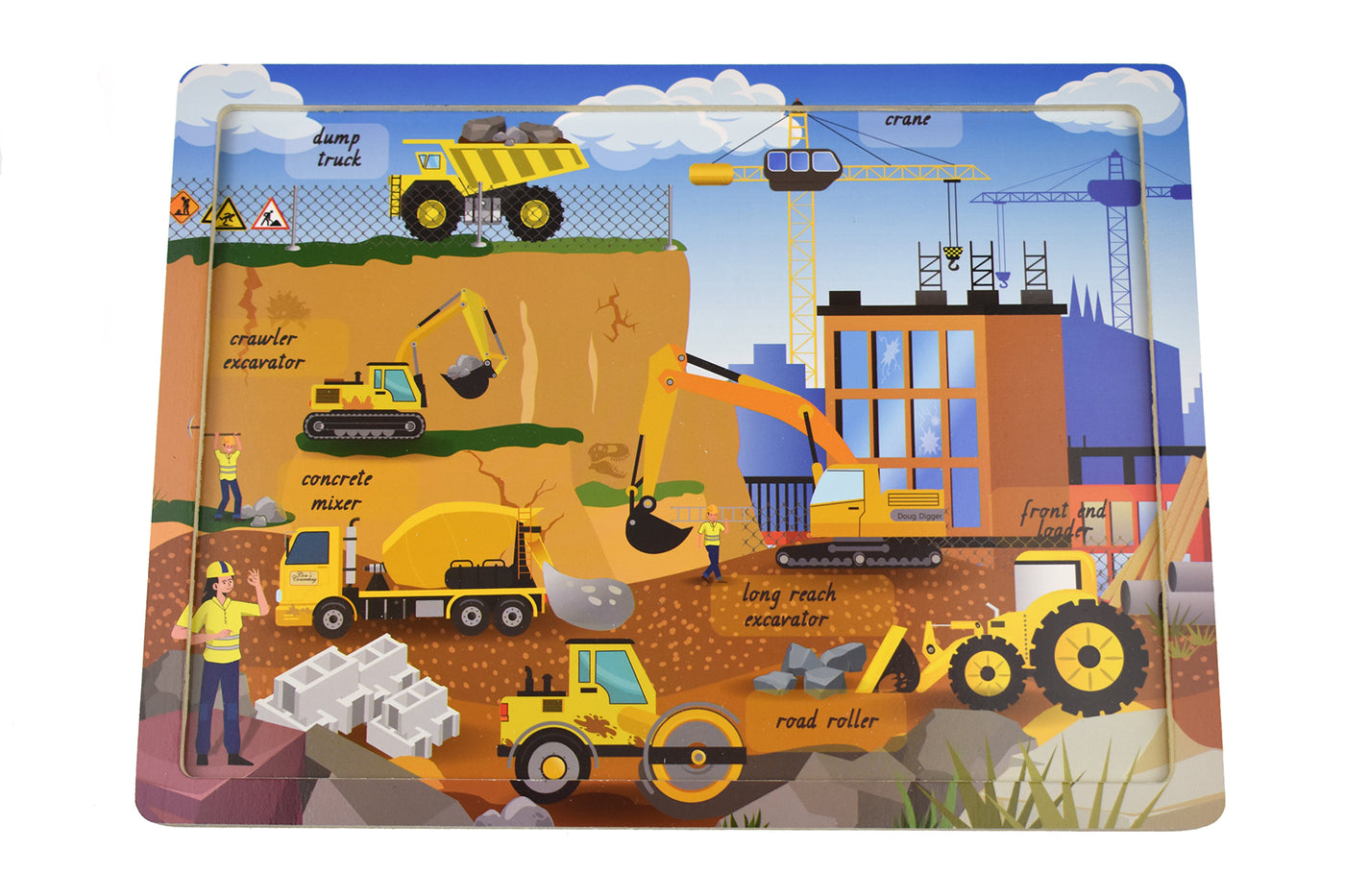 Koala Dream | Construction Site Jigsaw Puzzle (24 piece) by Tooky Toy - Friends of K
