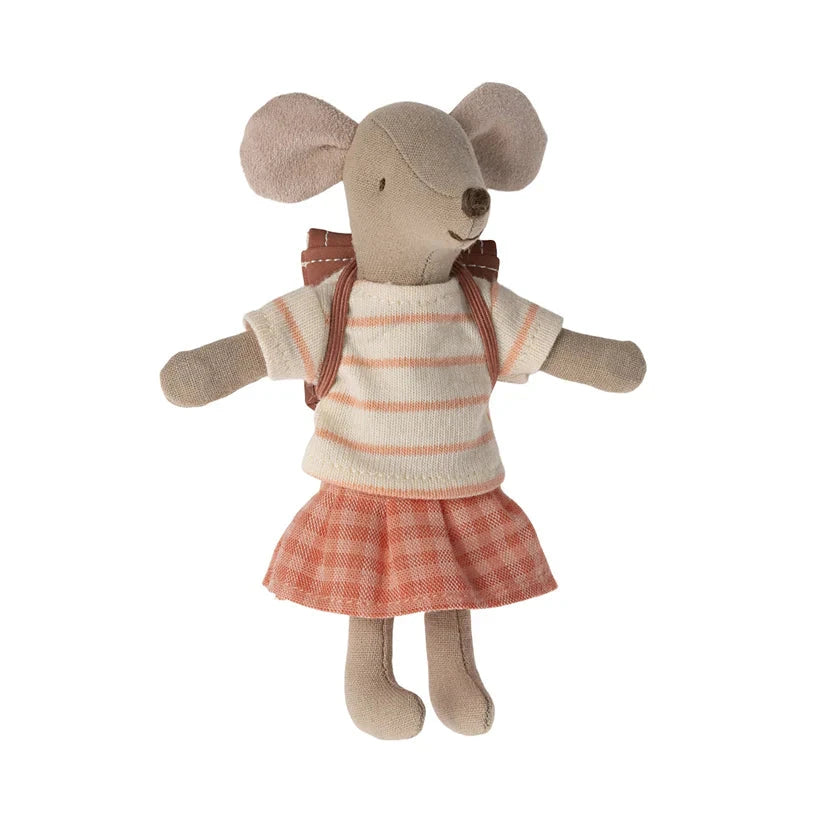 Tricycle Mouse Big Sister Coral 2024 by Maileg - Friends of K