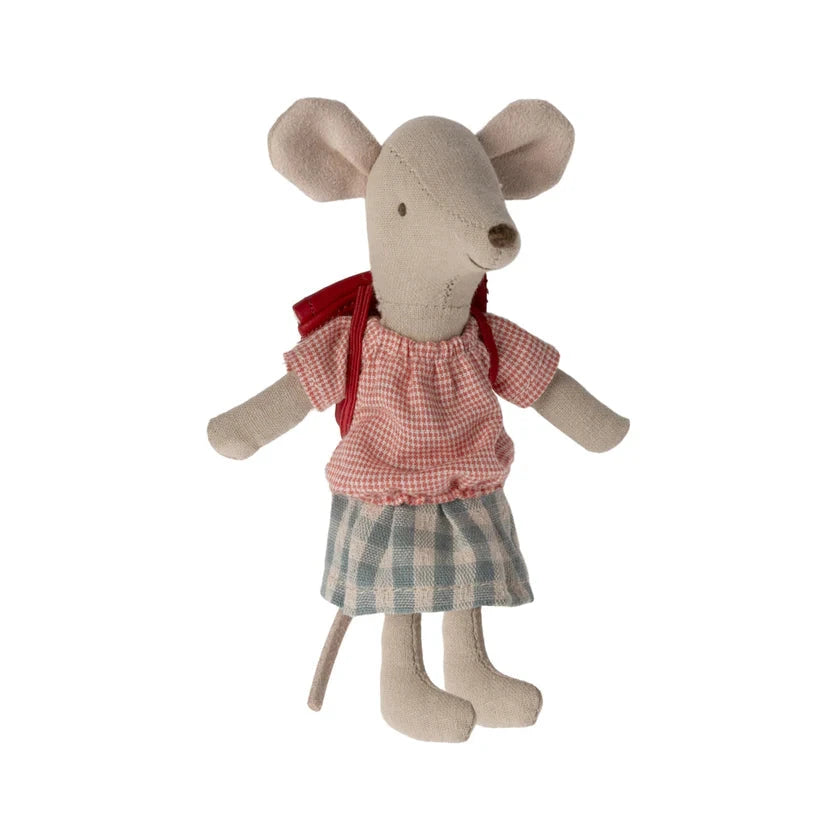 Tricycle Mouse Big Sister Red 2024 by Maileg - Friends of K