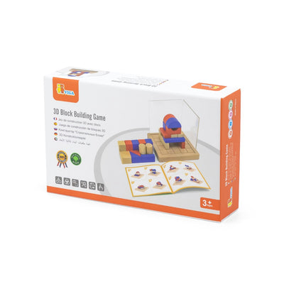 3D Block Building Game by Viga Toys - Friends of K