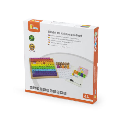 Alphabet and Math Operation Board by Viga Toys - Friends of K